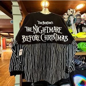 DisneyParks The Nightmare Before Christmas Spirit Jersey for Adults Sz XL NWT